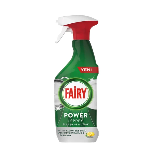 اسپری همه کاره فیری مدل Power حجم 500 میلی‌لیتر Fairy Power Sprey Bulaşık ve Mutfak 500ml